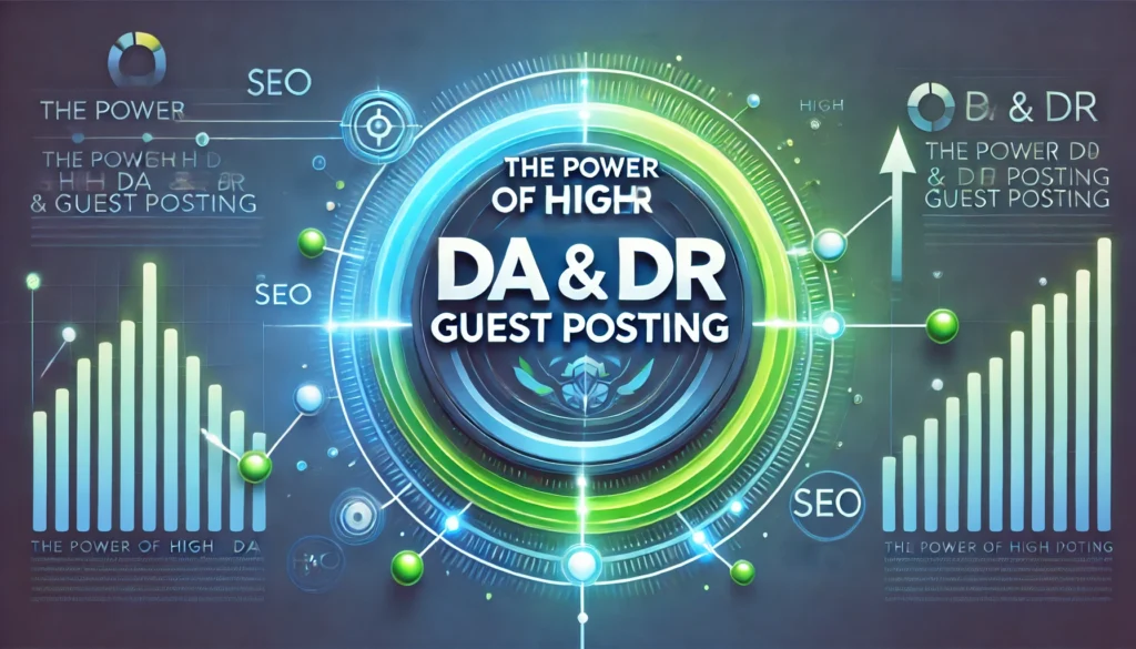The Power of High DA & DR Guest Posting
